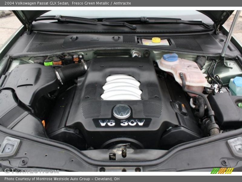  2004 Passat GLX Sedan Engine - 2.8 Liter DOHC 30-Valve V6