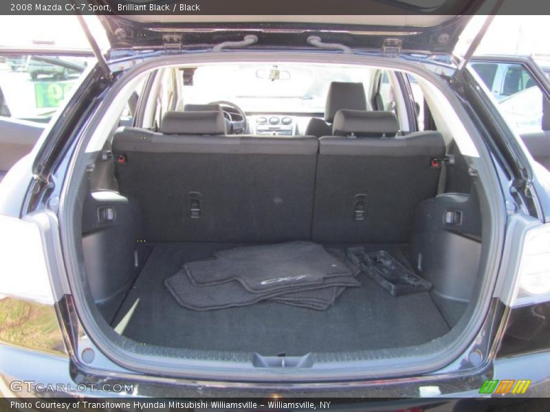 Brilliant Black / Black 2008 Mazda CX-7 Sport