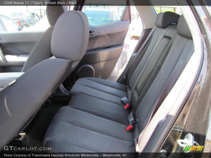 Brilliant Black / Black 2008 Mazda CX-7 Sport