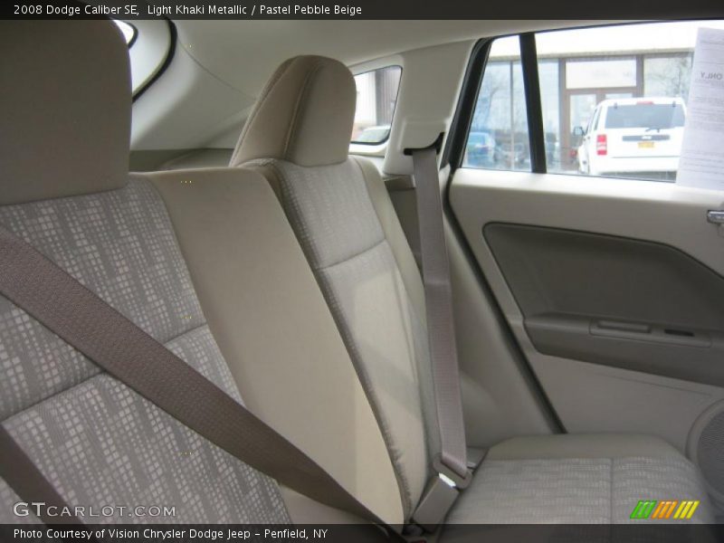 Light Khaki Metallic / Pastel Pebble Beige 2008 Dodge Caliber SE