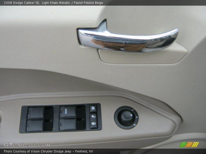 Light Khaki Metallic / Pastel Pebble Beige 2008 Dodge Caliber SE