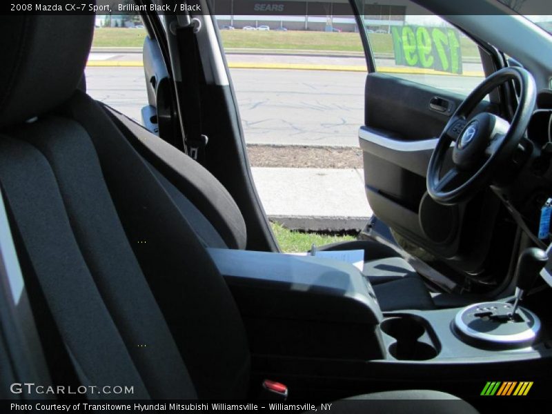 Brilliant Black / Black 2008 Mazda CX-7 Sport