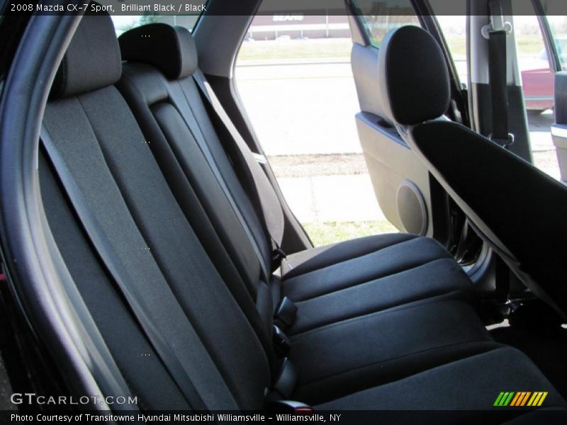 Brilliant Black / Black 2008 Mazda CX-7 Sport