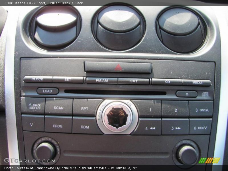 Brilliant Black / Black 2008 Mazda CX-7 Sport