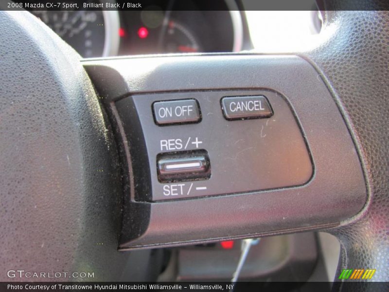 Brilliant Black / Black 2008 Mazda CX-7 Sport