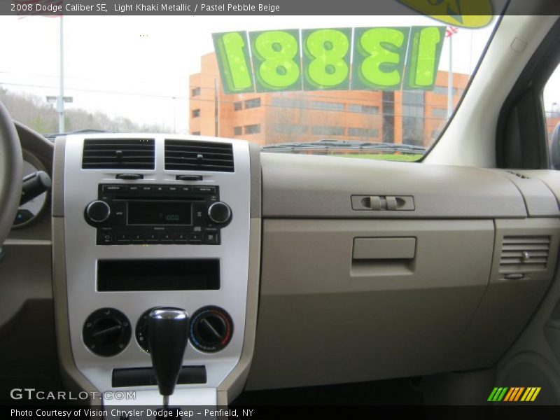 Light Khaki Metallic / Pastel Pebble Beige 2008 Dodge Caliber SE