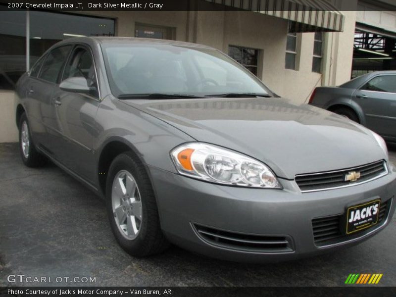 Dark Silver Metallic / Gray 2007 Chevrolet Impala LT