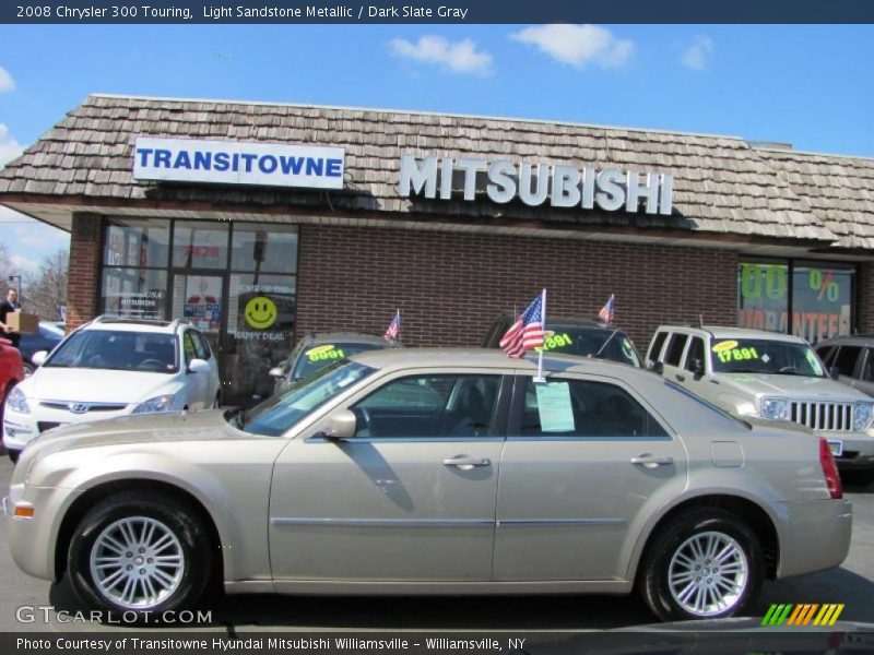 Light Sandstone Metallic / Dark Slate Gray 2008 Chrysler 300 Touring