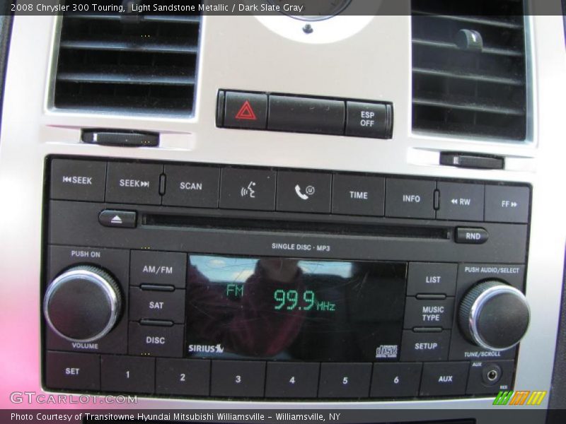 Light Sandstone Metallic / Dark Slate Gray 2008 Chrysler 300 Touring
