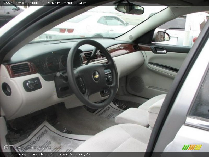 Dark Silver Metallic / Gray 2007 Chevrolet Impala LT