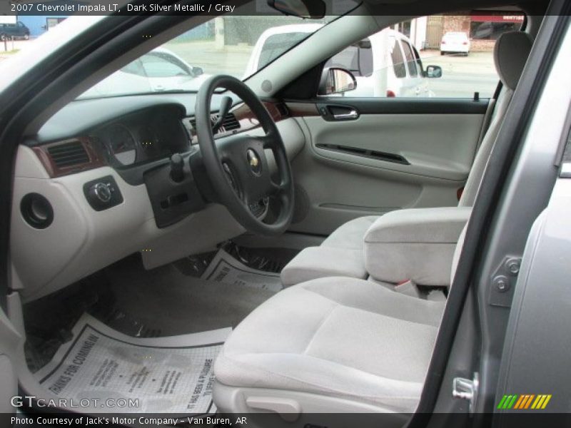 Dark Silver Metallic / Gray 2007 Chevrolet Impala LT