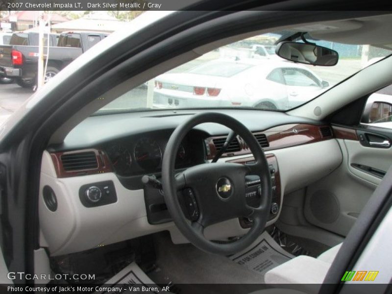 Dark Silver Metallic / Gray 2007 Chevrolet Impala LT