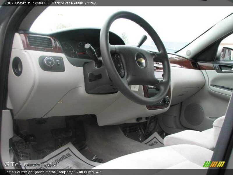 Dark Silver Metallic / Gray 2007 Chevrolet Impala LT