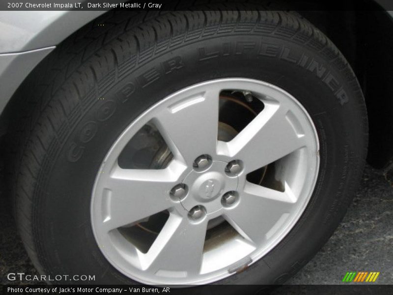 Dark Silver Metallic / Gray 2007 Chevrolet Impala LT