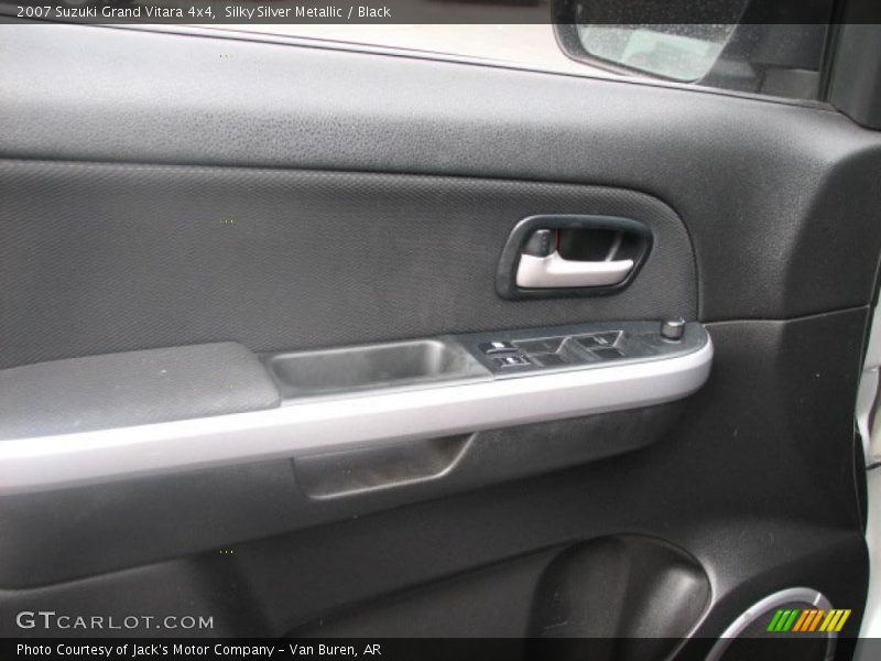 Silky Silver Metallic / Black 2007 Suzuki Grand Vitara 4x4