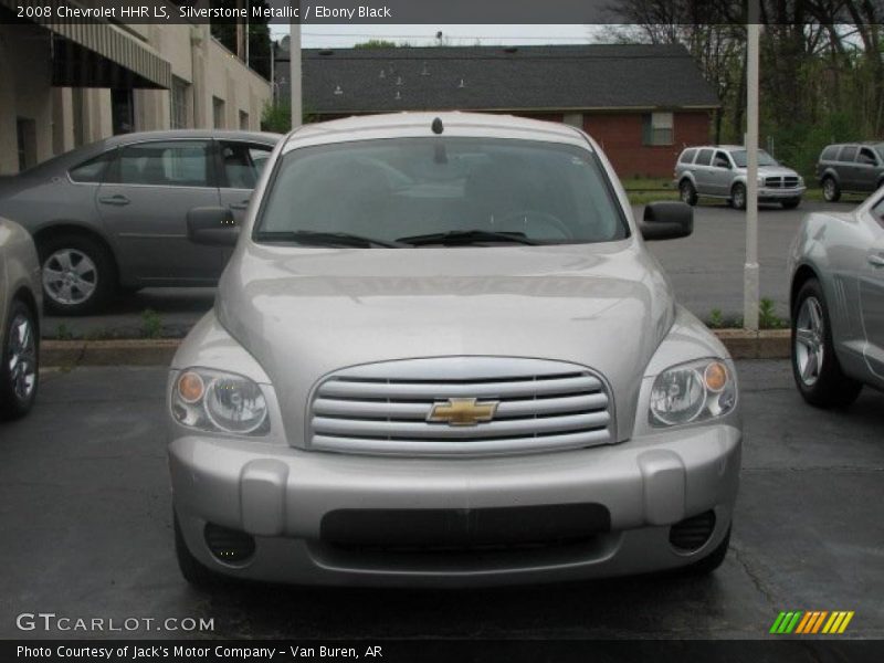 Silverstone Metallic / Ebony Black 2008 Chevrolet HHR LS