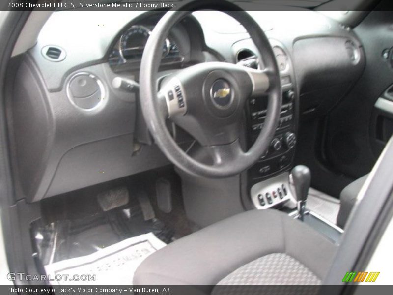 Silverstone Metallic / Ebony Black 2008 Chevrolet HHR LS