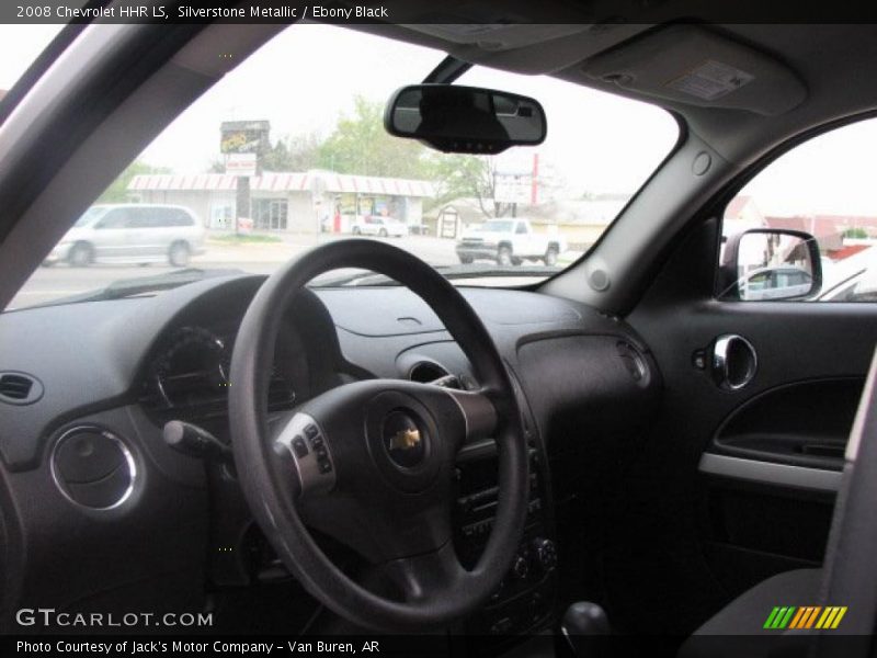 Silverstone Metallic / Ebony Black 2008 Chevrolet HHR LS