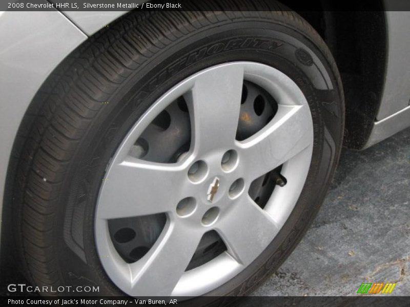 Silverstone Metallic / Ebony Black 2008 Chevrolet HHR LS