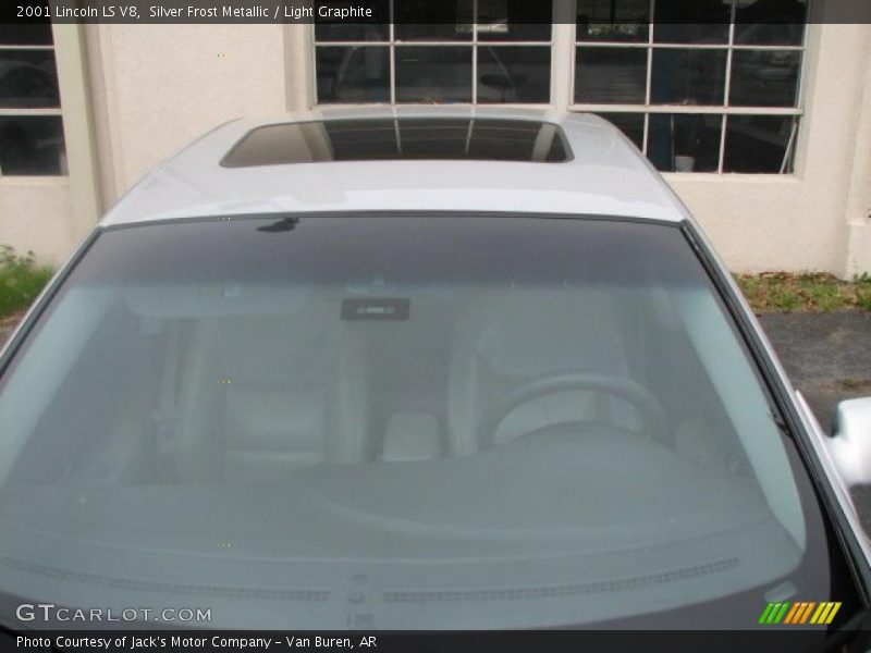 Silver Frost Metallic / Light Graphite 2001 Lincoln LS V8