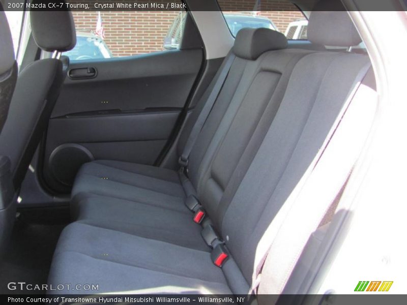 Crystal White Pearl Mica / Black 2007 Mazda CX-7 Touring