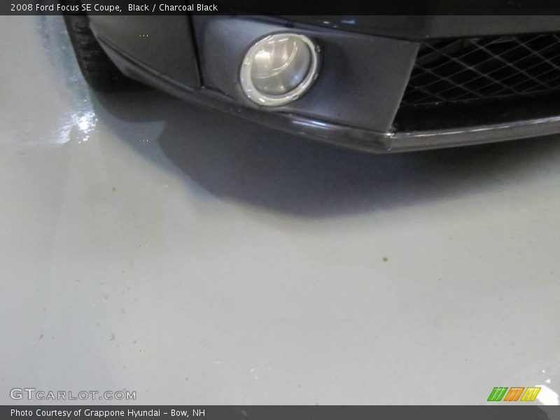 Black / Charcoal Black 2008 Ford Focus SE Coupe