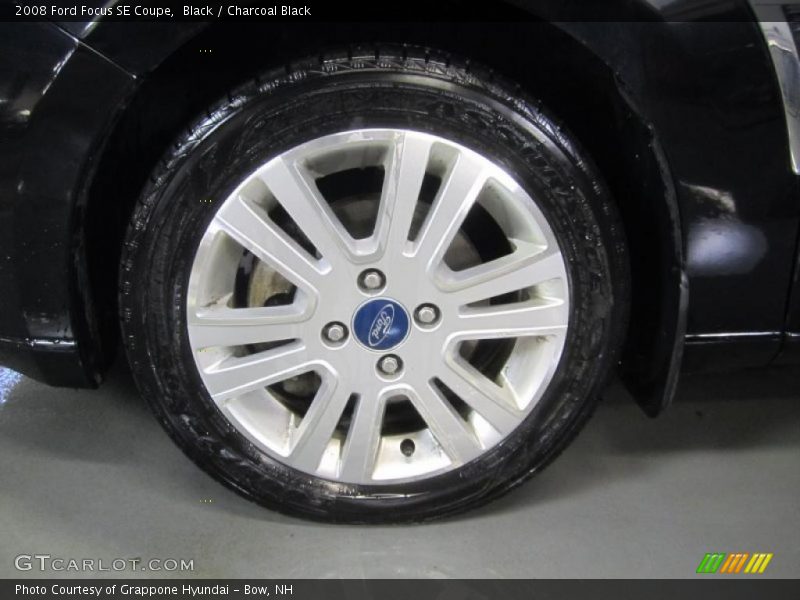 Black / Charcoal Black 2008 Ford Focus SE Coupe