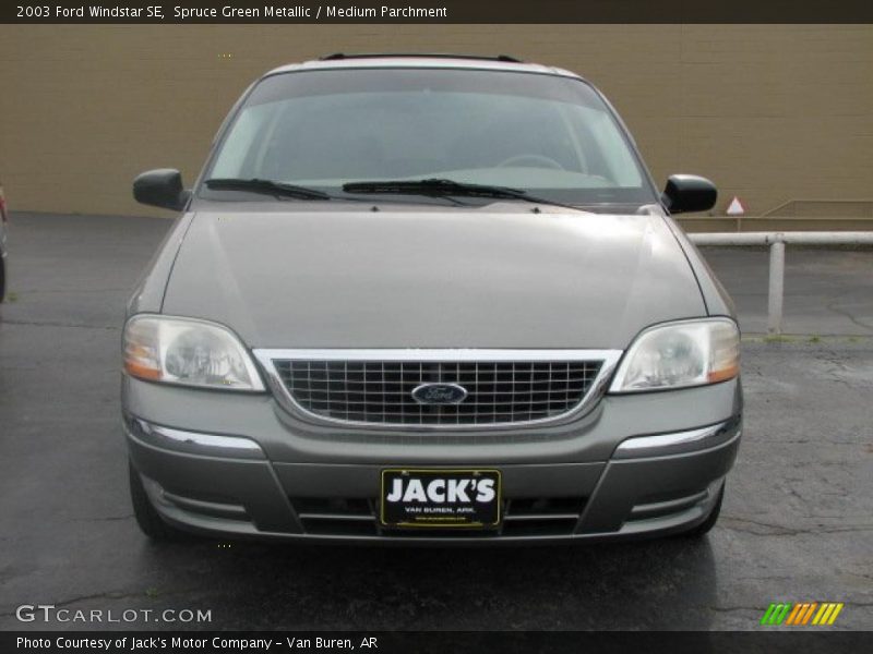 Spruce Green Metallic / Medium Parchment 2003 Ford Windstar SE