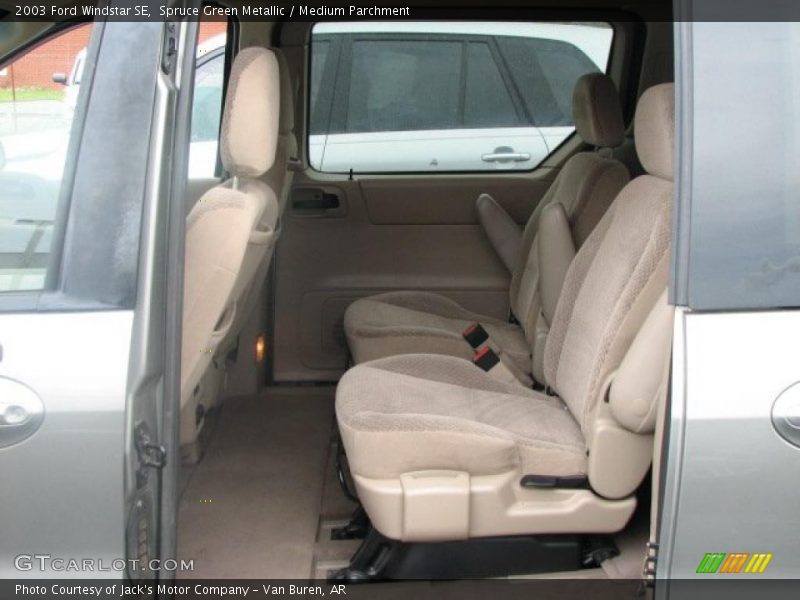 Spruce Green Metallic / Medium Parchment 2003 Ford Windstar SE