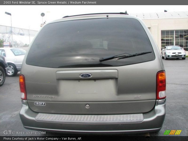Spruce Green Metallic / Medium Parchment 2003 Ford Windstar SE
