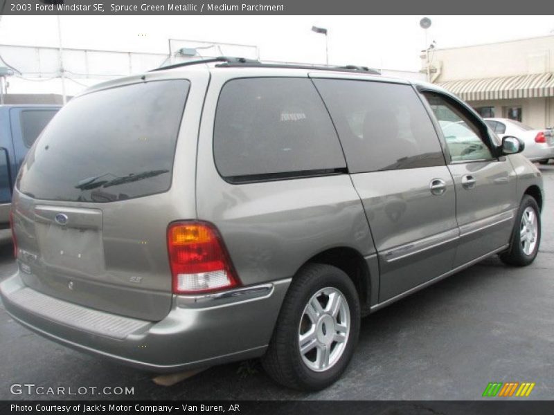 Spruce Green Metallic / Medium Parchment 2003 Ford Windstar SE