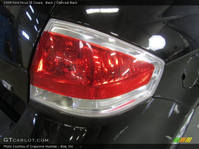Black / Charcoal Black 2008 Ford Focus SE Coupe
