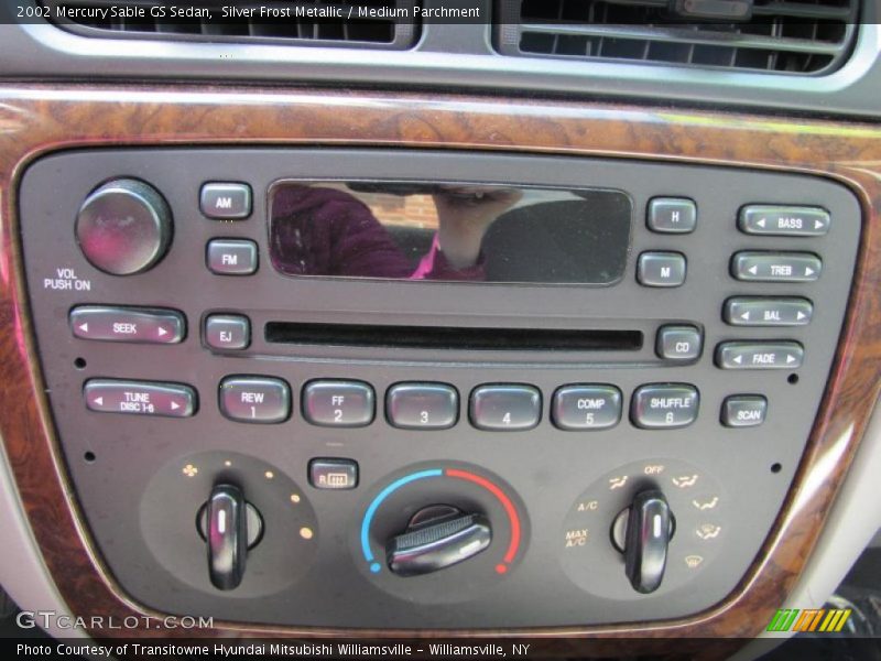 Silver Frost Metallic / Medium Parchment 2002 Mercury Sable GS Sedan
