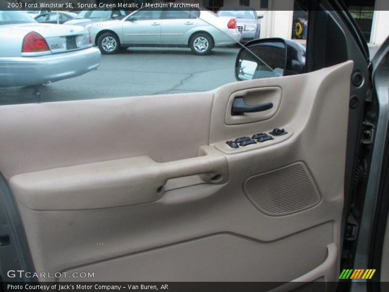 Spruce Green Metallic / Medium Parchment 2003 Ford Windstar SE