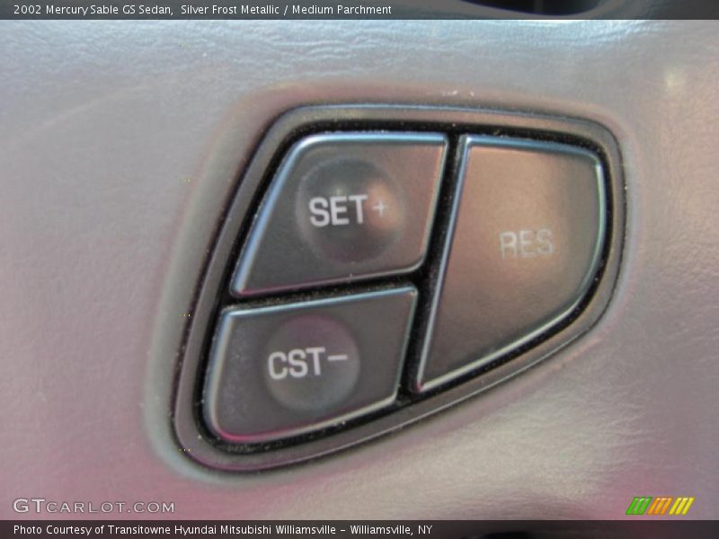 Silver Frost Metallic / Medium Parchment 2002 Mercury Sable GS Sedan