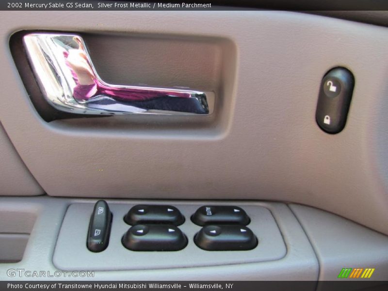 Silver Frost Metallic / Medium Parchment 2002 Mercury Sable GS Sedan
