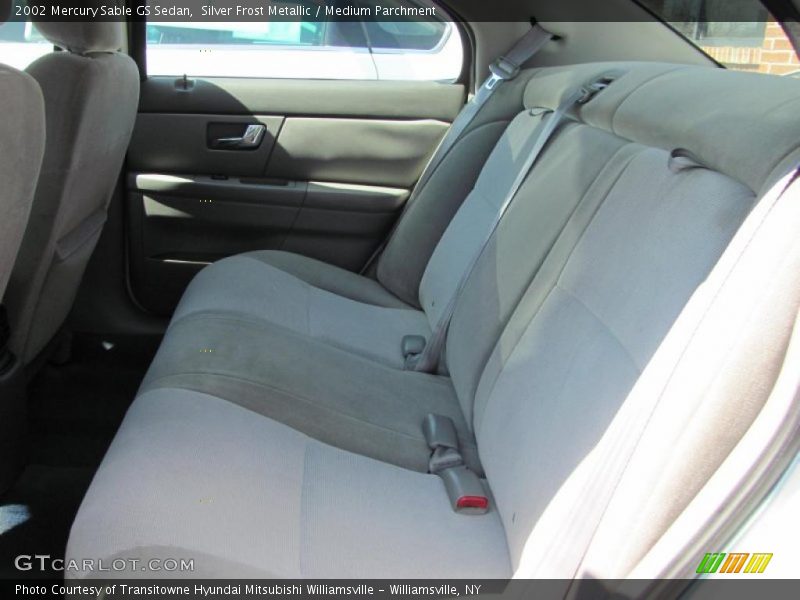 Silver Frost Metallic / Medium Parchment 2002 Mercury Sable GS Sedan