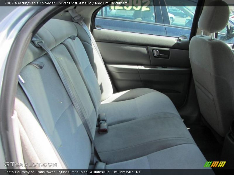 Silver Frost Metallic / Medium Parchment 2002 Mercury Sable GS Sedan