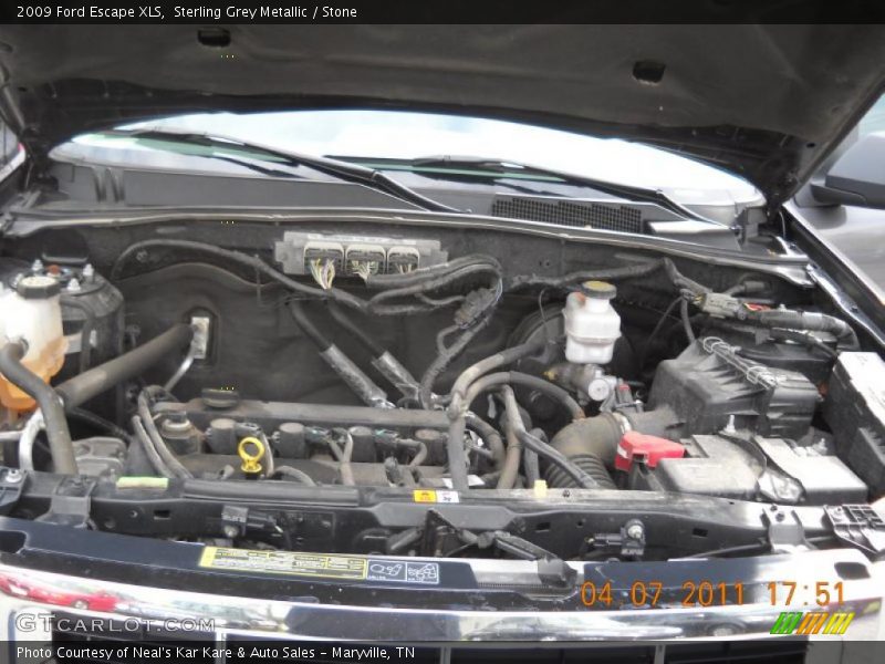 Sterling Grey Metallic / Stone 2009 Ford Escape XLS