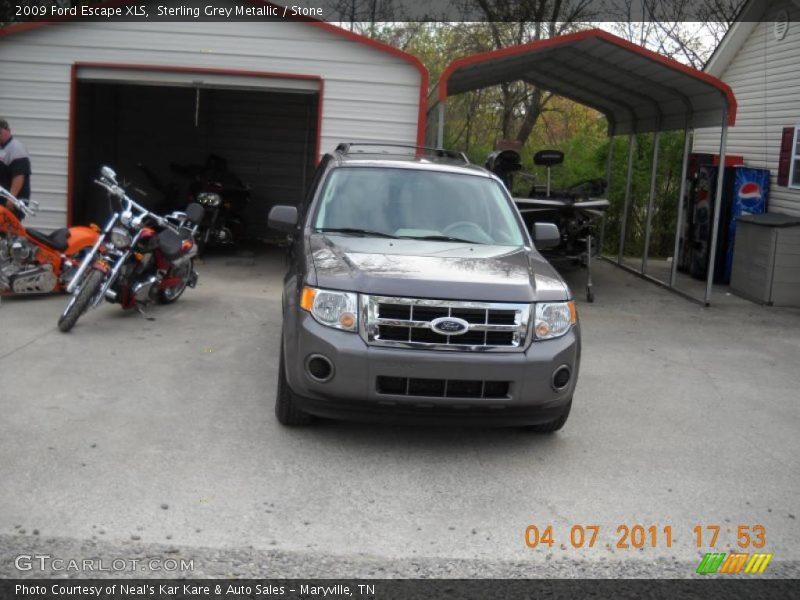 Sterling Grey Metallic / Stone 2009 Ford Escape XLS