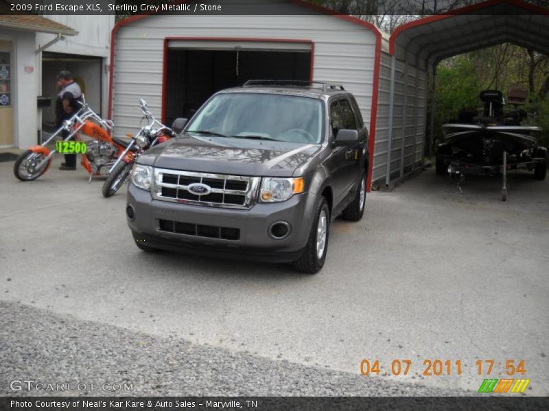 Sterling Grey Metallic / Stone 2009 Ford Escape XLS