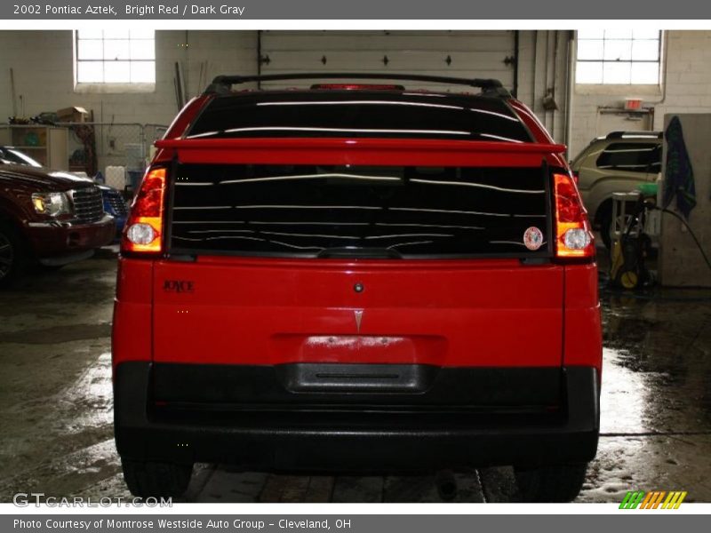 Bright Red / Dark Gray 2002 Pontiac Aztek