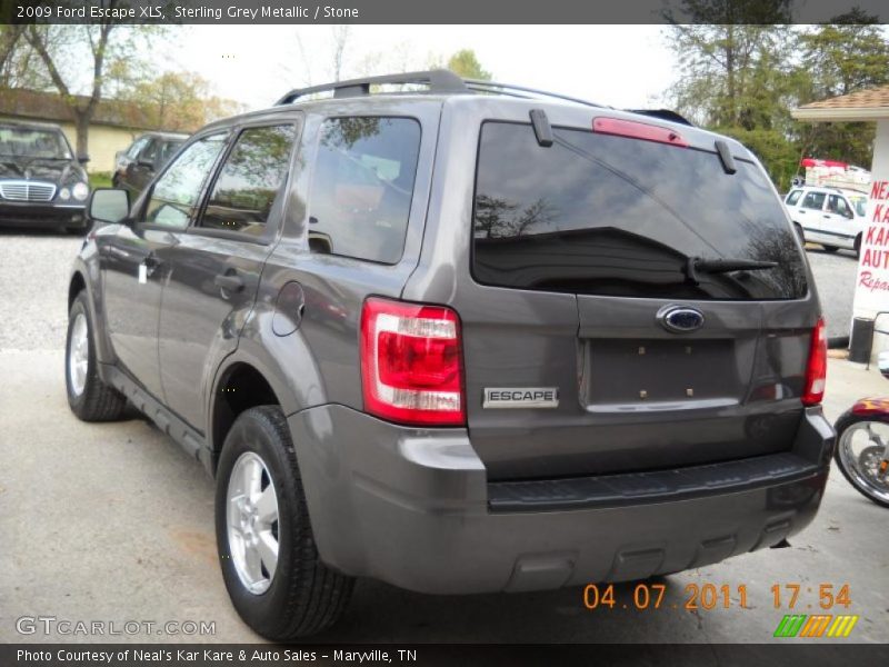 Sterling Grey Metallic / Stone 2009 Ford Escape XLS