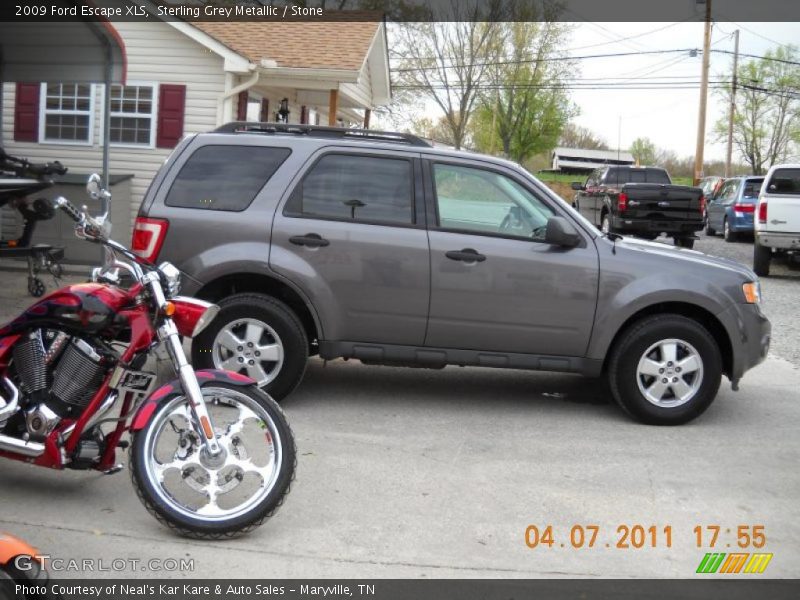 Sterling Grey Metallic / Stone 2009 Ford Escape XLS