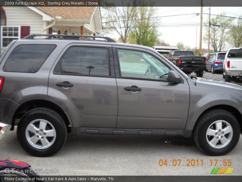 Sterling Grey Metallic / Stone 2009 Ford Escape XLS