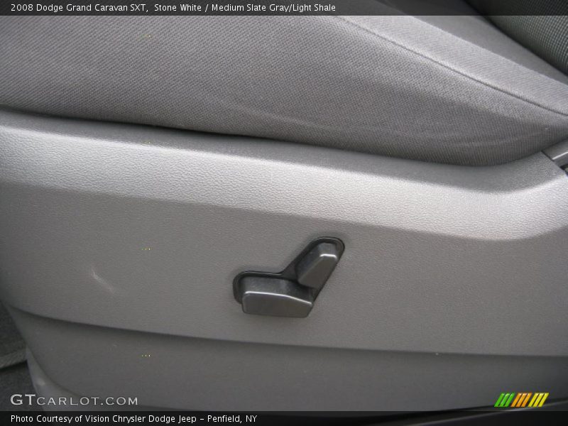 Stone White / Medium Slate Gray/Light Shale 2008 Dodge Grand Caravan SXT
