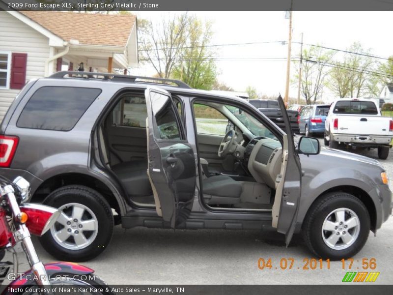 Sterling Grey Metallic / Stone 2009 Ford Escape XLS