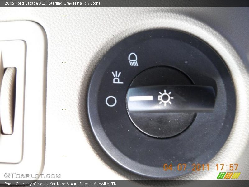 Sterling Grey Metallic / Stone 2009 Ford Escape XLS