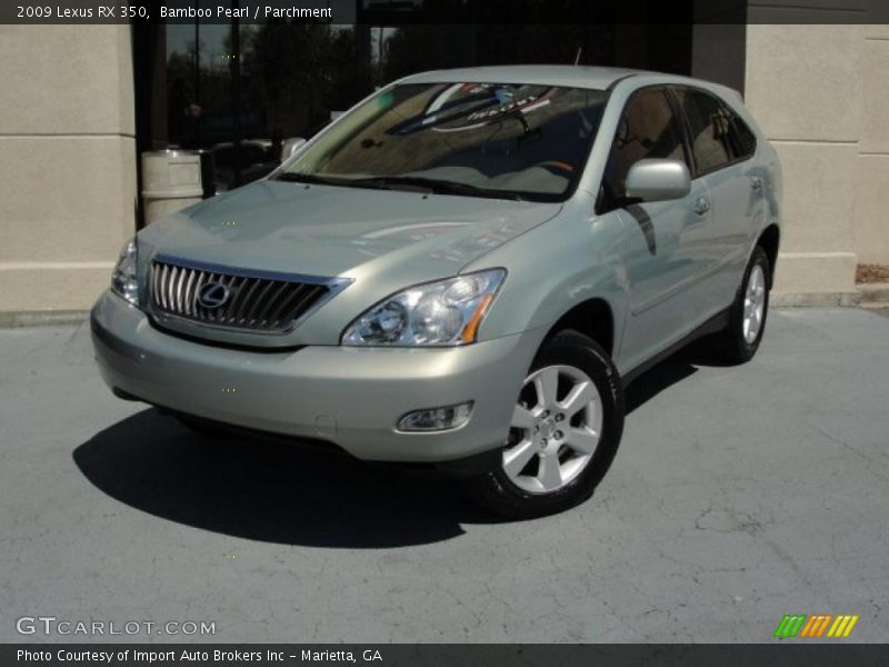 Bamboo Pearl / Parchment 2009 Lexus RX 350