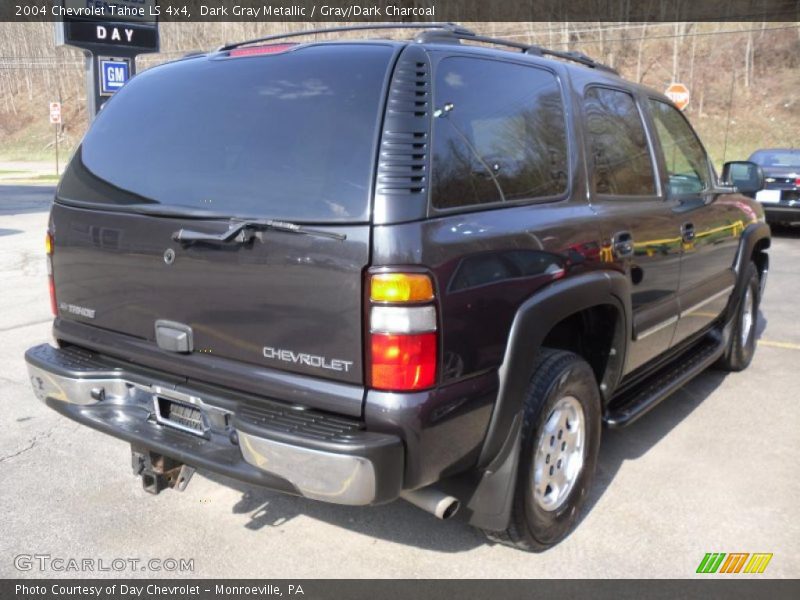 Dark Gray Metallic / Gray/Dark Charcoal 2004 Chevrolet Tahoe LS 4x4